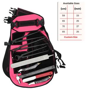Kit de Herramientas de Herrador con Delantal Protector Rosa, Correas para Piernas, Cortaúñas para Cascos, Extractor de Clavos, Martillo, Lazo y Lima de Acabado - Product Image 3