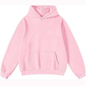 เสื้อฮู้ดและสเวตเตอร์ของผู้ชายผ้า100% โอเวอร์ไซส์ผ้าคอตตอนซักแบบกรดแห้งเร็วดีไซน์ตามสั่งแบบ2025 - Product Image 2