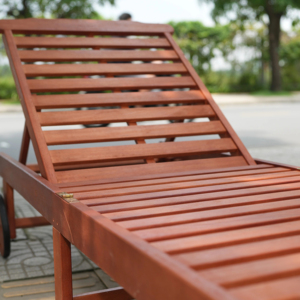 Silla Plegable Portátil de Madera de Acacia Impermeable para Camping, Patio y Jardín - Product Image 1