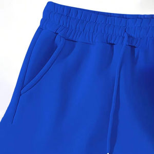 Conjunto Deportivo 2 en 1 para Hombre, Modelo 2025, Elegante, Unisex, de Poliéster, Forro Polar Sólido, Transpirable, 480g, con Logotipo Personalizado, Tejido de Punto, Informal - Product Image 4