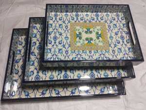 Juego de Bandejas Mina Personalizadas Premium, Bandeja de Madera MDF Sostenible para Decoración y Servicio, Calidad de Exportación, Servicio de Alta Calidad - Product Image 2