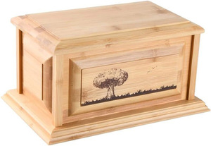 Urnas de cremación de madera modernas para adultos, urnas hechas a mano para hombres y mujeres, urnas decorativas, gran venta. - Product Image 2