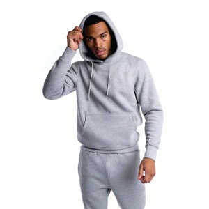 Sudadera con capucha de gran tamaño de mezcla básica Premium para hombre, Jersey holgado con logotipo personalizado bordado, suministro al por mayor - Product Image 1