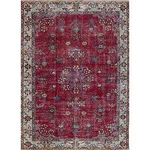 Alfombra de Lana Anudada a Mano de Gran Tamaño, Diseño de Medallón Rojo y Naranja, para Hogar y Sala de Estar, Alfombra Rectangular para Pasillo -Pae-2033 - Product Image 1