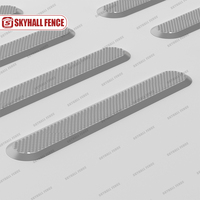 Bandes et clous indicateurs tactiles antidérapants en acier inoxydable SS304, à grain ananas et à rayures droites, pour escaliers, trottoirs, arrêts de bus et gares ferroviaires