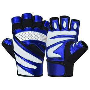 Gants de musculation professionnels en cuir/néoprène, protection UV, respirants, unisexes, pour la musculation - Product Image 6