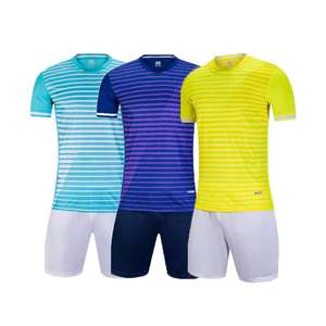 Kit d'entraînement de football pour jeunes enfants maillot sublimé en polyester respirant pour équipe de football - Product Image 2