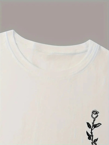 Fabricante directo 100% algodón camisetas de los hombres de calidad superior y duradero para uso al aire libre 260 gramos peso de la tela - Product Image 3