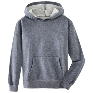 Sudaderas con capucha unisex personalizadas de alta calidad 100% algodón bordado patrón 3D de talla grande tela francesa de invierno - Product Image 1