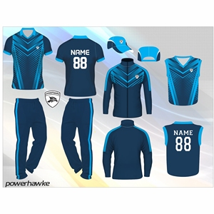 Top Selling Stylish Designs of Powerhawke Stretchable Cricket Uniform Set for Adult <b>Boys</b> with Custom Team Name and Logo Size - Product Image 6