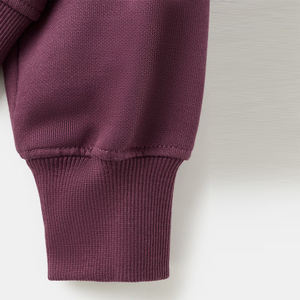 Oversize Plain Cotton Knitted Sweatshirts With <b>Back</b> Cheetah Printed Design Cotton Fleece Pullover <b>Kids</b> Clothing Sweatshirt - Product Image 5