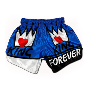 2023 nouvelle dernière conception en Stock hommes Muay Thai Shorts à vendre bonne qualité bas quantité minimale de commande conception personnalisée Arts martiaux porter des Shorts - Product Image 4