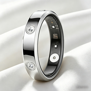 Bague Intelligente Connectée en Acier 2026 – Suivi de Fréquence Cardiaque, Sommeil, SpO2, Fitness et Bien-être – Étanche IP68 - Product Image 2