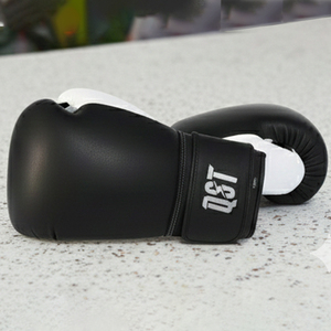 Gants de boxe professionnels en cuir PU 6oz-12oz respirants avec fermeture, impression par sublimation personnalisée de haute qualité, gants de sport - Product Image 5