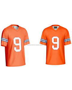 Vêtements de sport de football américain grande taille avec impression par transfert thermique, jersey 100% polyester, jersey cousu de qualité supérieure - Product Image 5