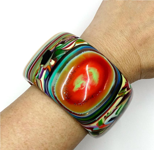 High Quality Custom Size Resin Balance Bangles Luxury Fashion Wristband <b>Bracelets</b> for Men Women <b>Girls</b> Wholesale - Product Image 2