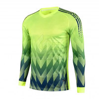 Uniforme rembourré de gardien de but résistant aux chocs avec pantalon extensible Uniforme rembourré de gardien de but de football