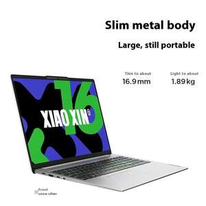 Para Le n OVO X IAO Xin 16 2024, 512, 16GB, GB, 16 pulgadas, 56,6 Wh, portátil ligero y delgado para Juegos de oficina - Product Image 1