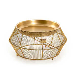 Support en métal de qualité supérieure avec conception de fil Support à haute durabilité brûlant des plats chauffants chauffe-plat inclus fêtes d'hôtel - Product Image 1