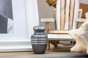 Alta Venta de almacenamiento personalizado funeral recuerdo urnas pájaro recuerdo cremación - Product Image 3