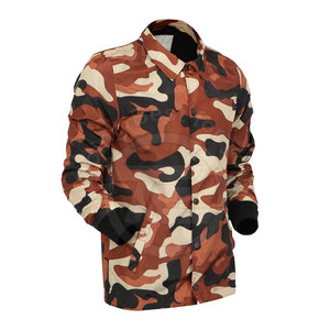 Veste de sport décontractée de haute qualité pour hommes, col montant, logo personnalisé, couleurs unies pour la randonnée hivernale au printemps, service OEM disponible - Product Image 2