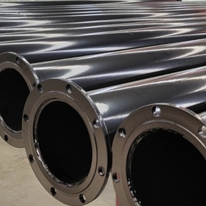 Tuberías de Acero sin Costura, Redondas, Laminadas en Caliente, con Extremos con Brida Negra, Tubería para Fluidos, Estándar GB, Sin Aceite - Product Image 6