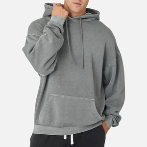 Automne hiver broderie hommes Logo personnalisé fermeture éclair à capuche fabricant sweats à capuche personnalisés % 100 coton sublimé de qualité supérieure - Product Image 1