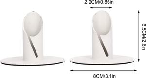 2025 Design White Finished Candle Holder Sustainable <b>Metallic</b> Non-Slip Candle Stand High Demanding Table <b>Top</b> Lighting Decor - Product Image 2