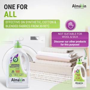 AlmaWin RTS 2 Universal Bio Liquid <b>Laundry</b> <b>Detergent</b> 1.5L 23 Loads With Lavender Scent Baby - Product Image 2