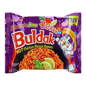 Buldak Ramen en vrac 135g nouilles instantanées avec Habanero saveur de citron vert traitement frit 40 pièces/carton en gros - Product Image 6