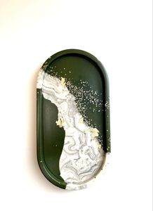 Bandeja de cerámica artesanal Premium para servir, ideal para el entretenimiento en el hogar y celebraciones especiales de vacaciones - Product Image 2