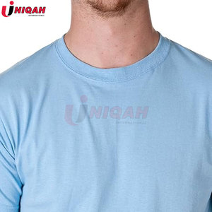 เสื้อยืดคอกลมพรีเมียมสำหรับผู้ชาย ผ้าฝ้าย 100% ผ้าเจอร์ซีย์ยืดหยุ่นได้-พิมพ์ลายถักแบบกำหนดเองได้ เสื้อผ้าลำลองสำหรับฤดูร้อน - Product Image 5