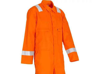 Combinaison de travail de sécurité en polyester respirant, imperméable, coupe-vent, réfléchissant fluorescent, antibactérien, avec plusieurs poches, taille plus - Product Image 6