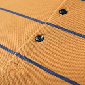 Polo de algodón 100% para hombre, Manga corta larga, secado rápido, transpirable, cuello vuelto, alta demanda disponible, estampado único XL - Product Image 6