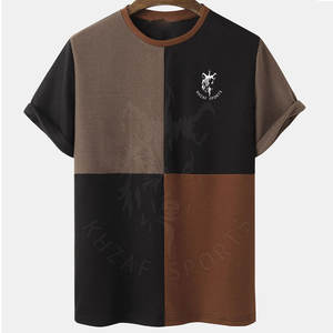 Camisetas de hombre con logotipo personalizado Camiseta de hombre hecha a medida Camiseta de hombre de tamaño personalizado en precio al por mayor - Product Image 1