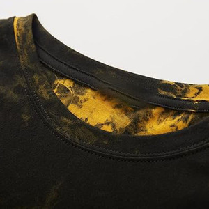 Chemises pour hommes à manches courtes, col rond, en coton 250 GSM, couleur unie ou imprimées, personnalisables, vente en gros, fabricant et fournisseur OEM - Product Image 2