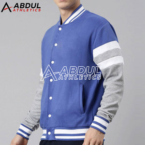 Veste d'hiver Active Men Letterman, coupe décontractée et confortable, idéale pour le quotidien, la mode urbaine et les activités de voyage. - Product Image 2