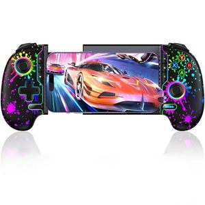 จอยสติ๊กไร้สายสำหรับเครื่องเล่นเกมมือถือจอยสติ๊ก LED เคสโทรศัพท์รองรับการเล่นเกมผ่านไอน้ำ - Product Image 1