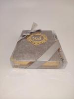 Coffret cadeau musulman, cadeaux islamiques, boîte de cadeaux pour le Ramadan, l'Aïd, les mariages, les festivals, Yaseen, Coran, tapis de prière, tasbih, velours durable, logo personnalisé