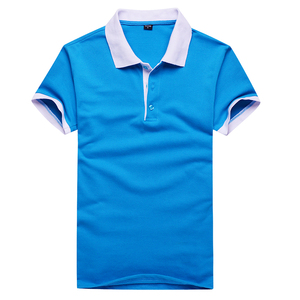 เสื้อโปโลแขนสั้นสำหรับผู้ชายเสื้อโปโลแขนสั้นปักโลโก้ตามสั่งใหม่สำหรับฤดูร้อน - Product Image 6