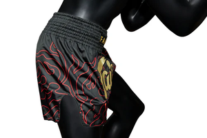 Venta al por mayor personalizada para hombres con sublimación impresa No Gi Bjj Fight MMA Grappling Shorts Último diseño en 2025 - Product Image 3