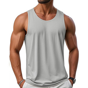Chaleco deportivo sin mangas para hombre, camiseta sin mangas para entrenamiento de gimnasio, ropa deportiva transpirable de secado rápido para correr y entrenar - Product Image 1