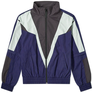 Venta al por mayor de chándales deportivos ligeros de nailon bloque de color chaqueta cortavientos y conjunto de Jogger de poliéster sólido chándal para correr - Product Image 3