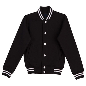 Nuevo 2025 personalizado lienzo Stand Collar invierno Letterman bordado Varsity chaqueta de alta calidad hombres - Product Image 1