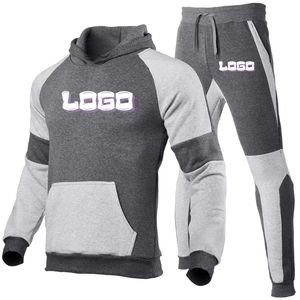 Survêtement de sport pour homme en coton et polyester, lavage à l'acide, hiver, entraînement en salle de sport, jogging, entraînement, respirant, coupe-vent - Product Image 4