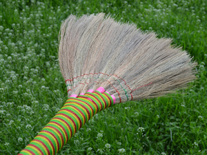 Vente chaude Écologique Naturel Paille Balai Balai Fouet Balai Balai Fabriqué au Vietnam - Product Image 4