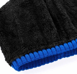 Tùy chỉnh 100% cotton mùa đông Beanie với Thêu Logo tùy chỉnh màu sắc & Dịch vụ OEM - Product Image 6
