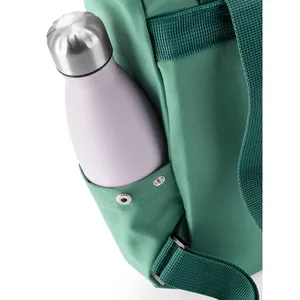 Mini Twin Handle Recycled Roll-Top Backpack Sustainable Gadgets with Dual Handles for Convenience for Promotions - Product Image 3