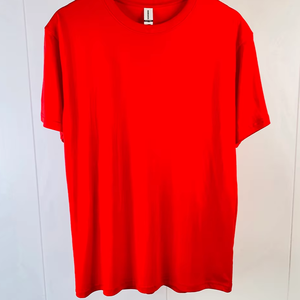 <b>Red</b> High Quality T-<b>shirt</b> Blank Men's <b>Shirt</b> T-<b>shirt</b> 180gsm Custom logo Regular Round Neck T-<b>shirt</b> - Product Image 1