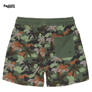 Vente en gros 2025 Short de plage imprimé pour hommes été High Street Offre Spéciale Short imprimé écologique anti-rides - Product Image 2